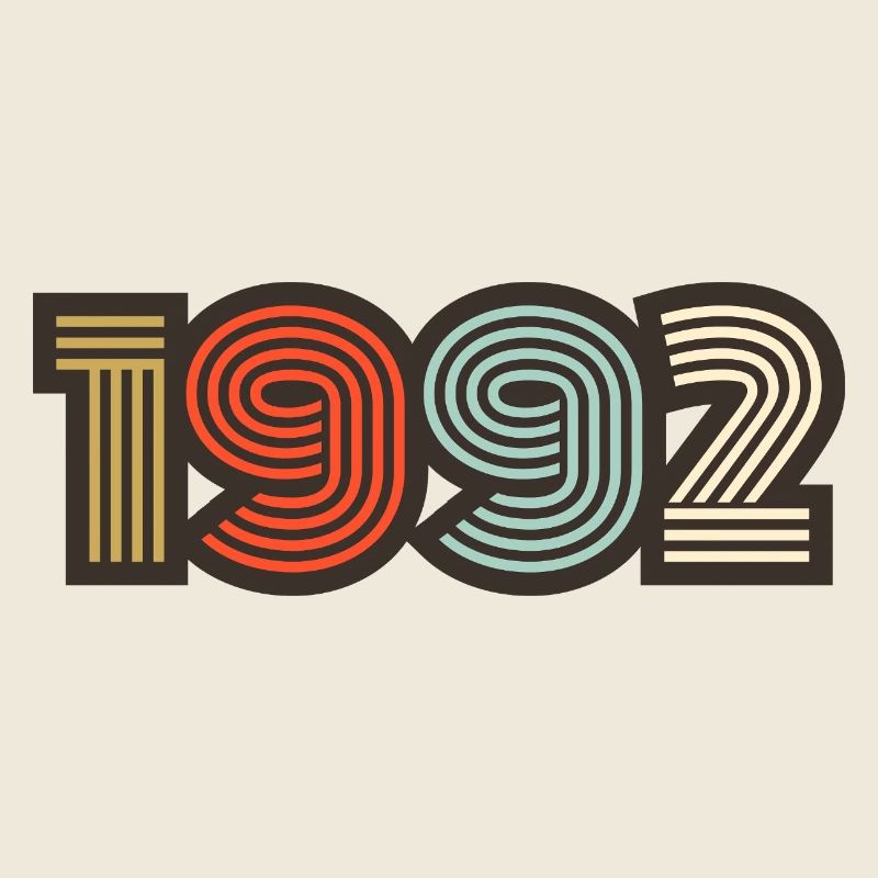 1992 Retro Jahrgang