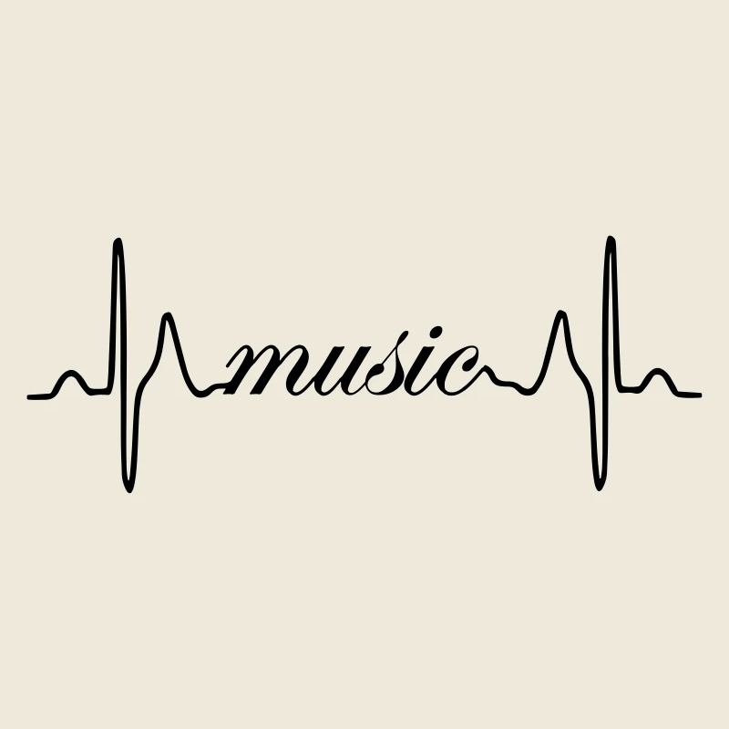 Musik Herzschlag EKG