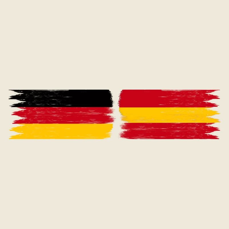 Allemagne Espagne Drapeau