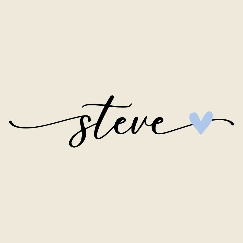Steve Name Police de calligraphie
