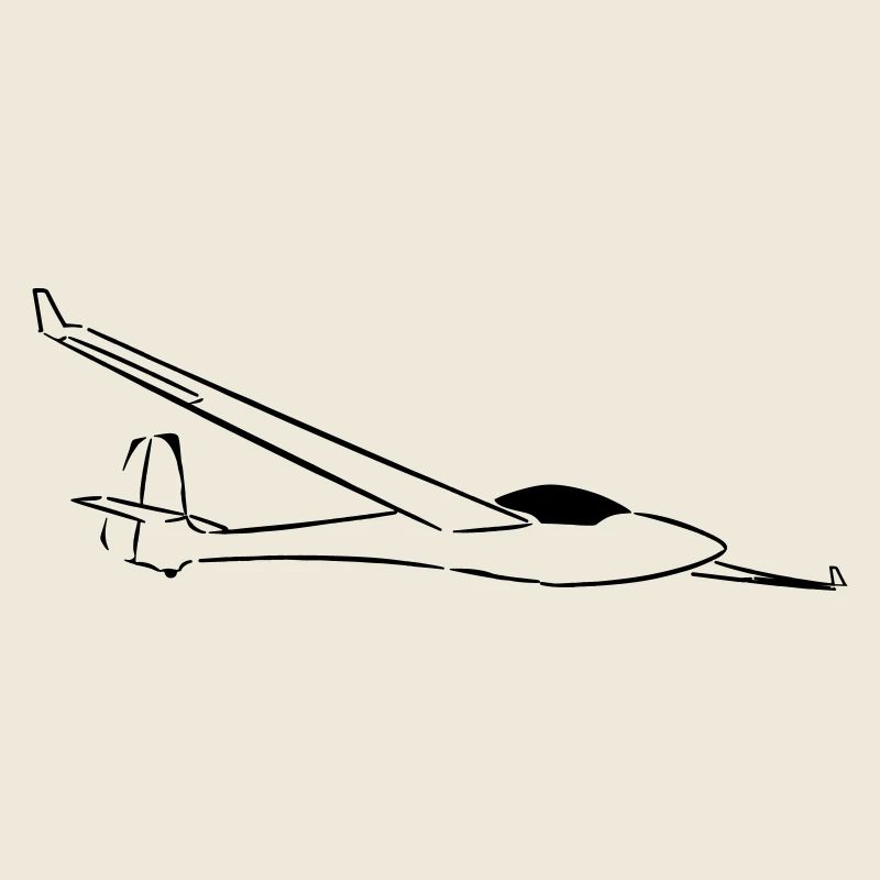 Segelflugzeug Libelle Geschenkidee Segelflieger
