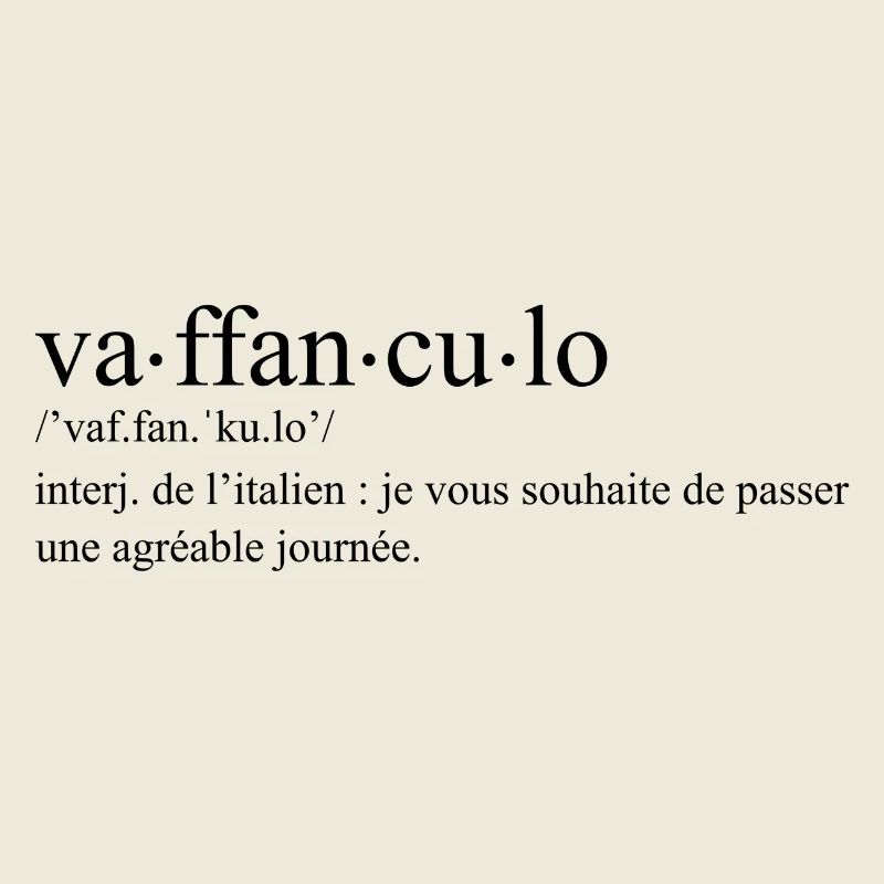 vaffanculo definition italie