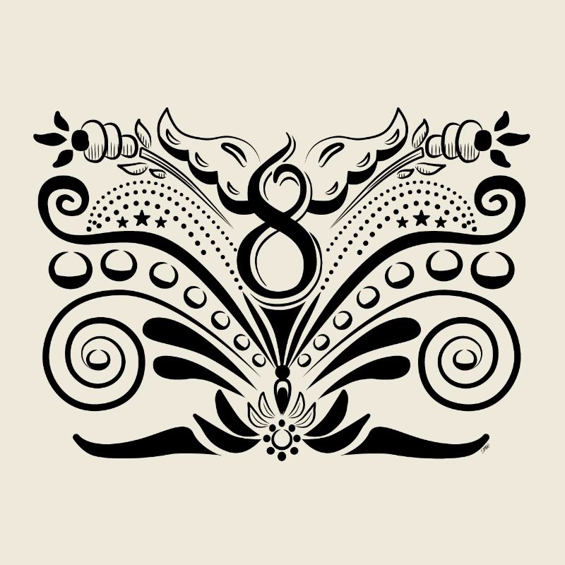 Kurbits V8 No:1 - schwarz