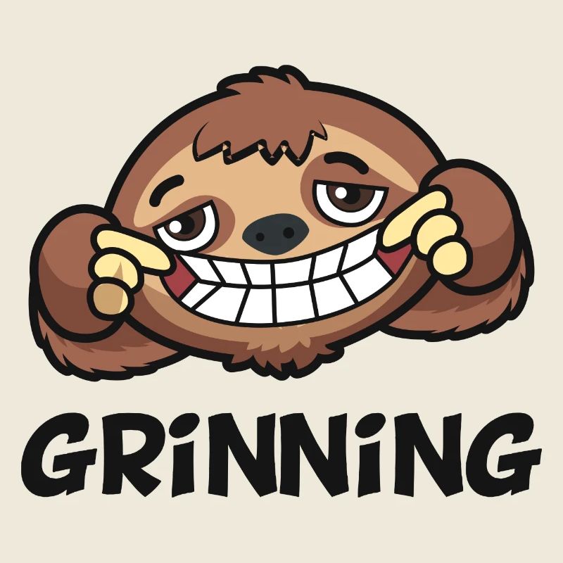 Grinning Funny Graphic