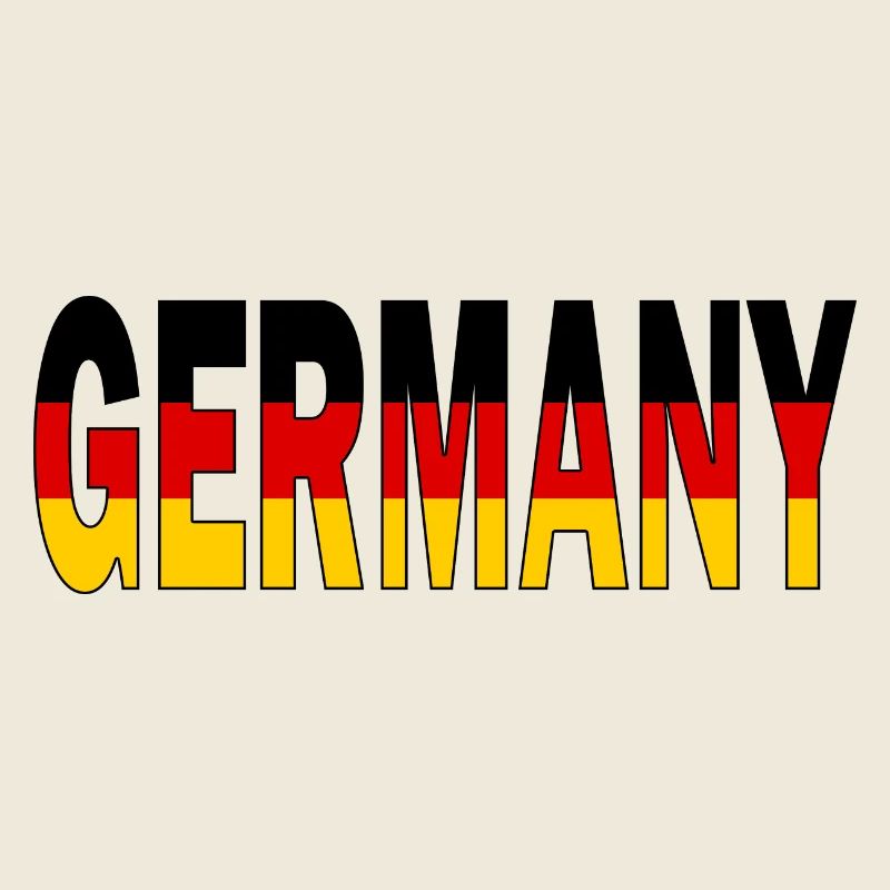 Germany in national colours