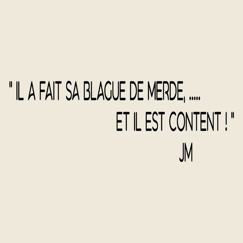 blague de merde