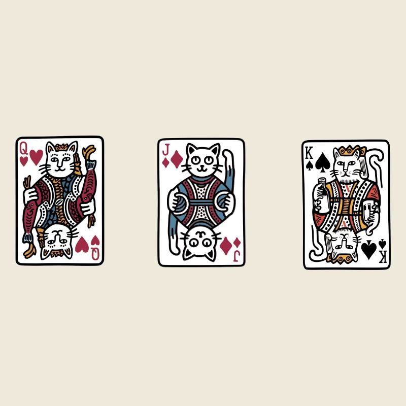 CAT | DOODLE PLAYING CARDS