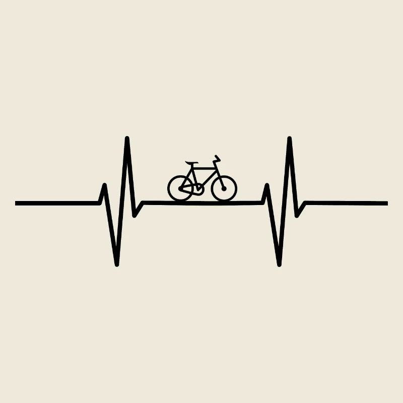 Heartbeat with bicycle