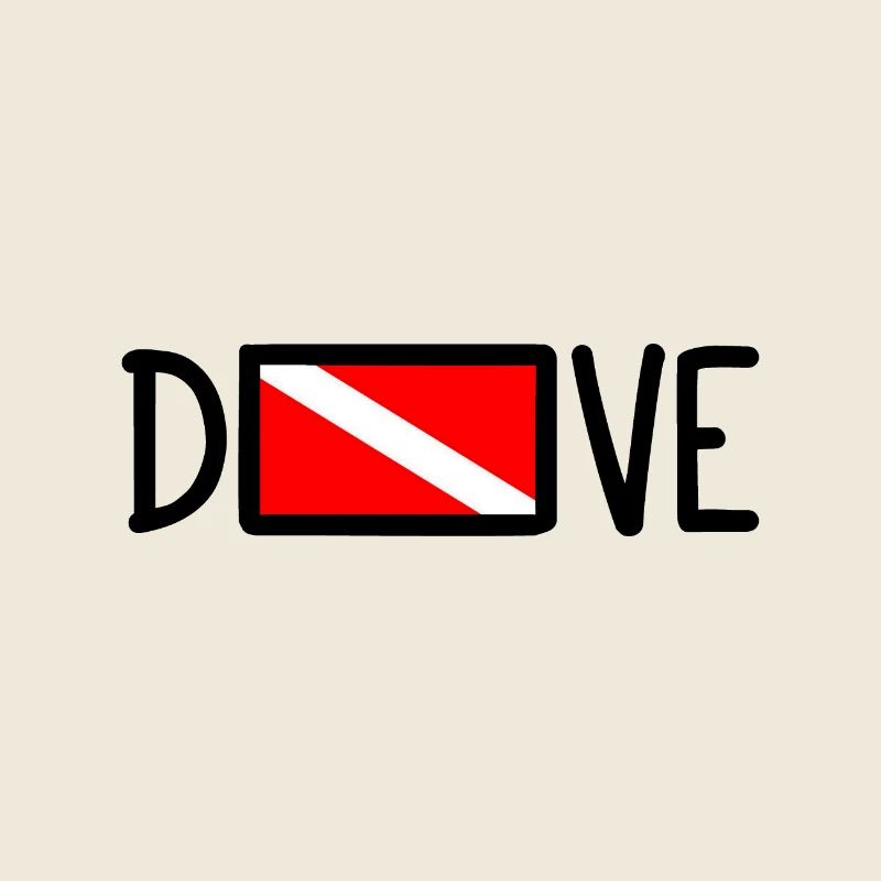 Dive Diver Down Flag Scuba Diving Taucher Tauchen