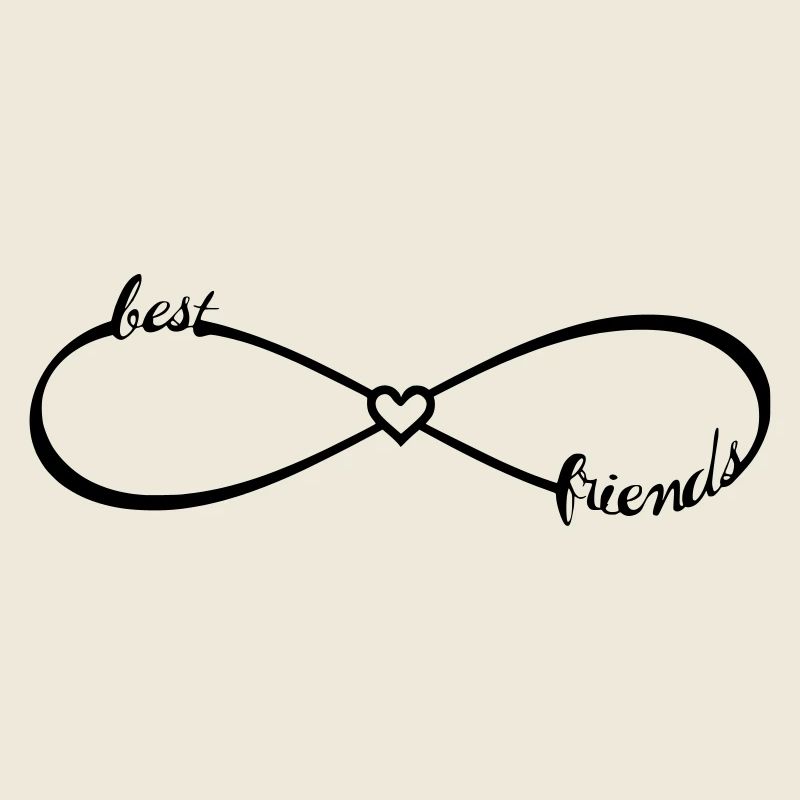 Für beste Freunde Freundinnen / Unendlichkeit