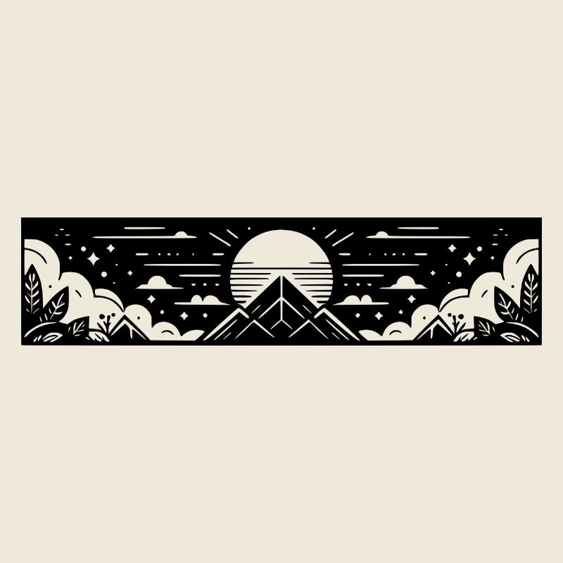 Berge Sonne Landschaft