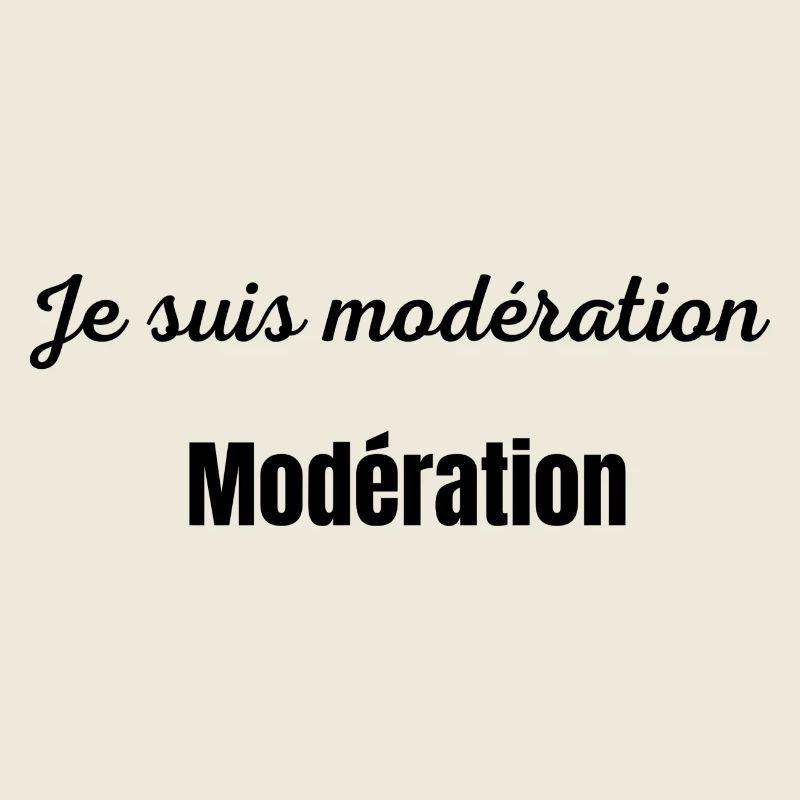 Je suis modération