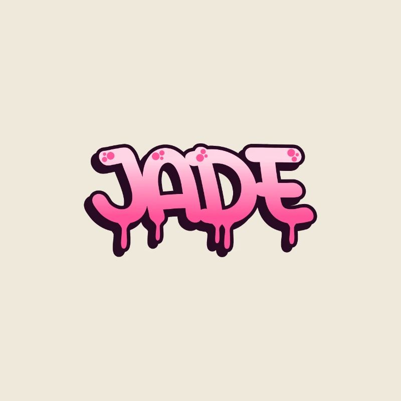 Graffiti Name Jade