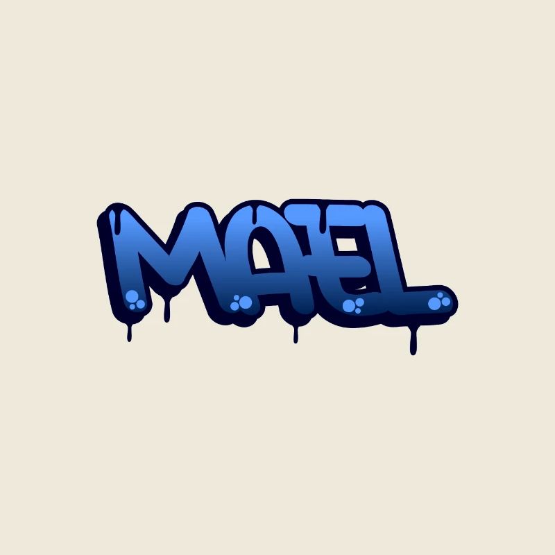 Graffiti first name Mael