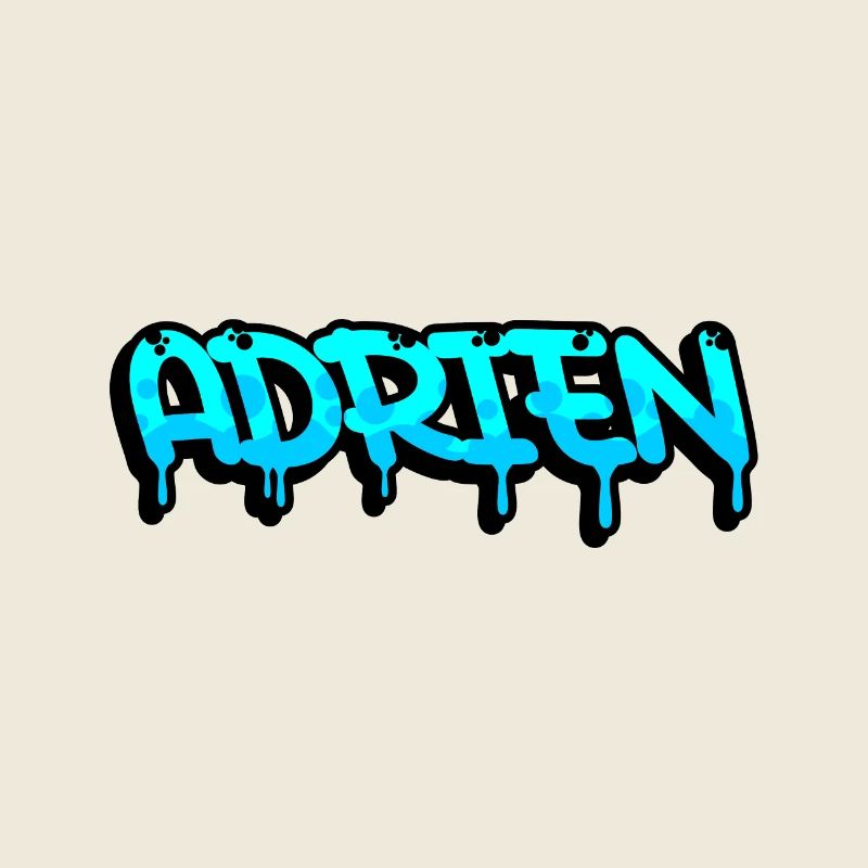 Graffiti Vorname Adrien