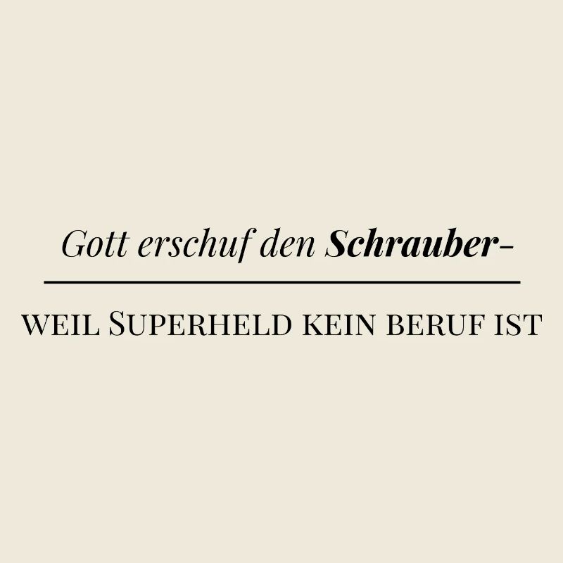 Gott erschuf
