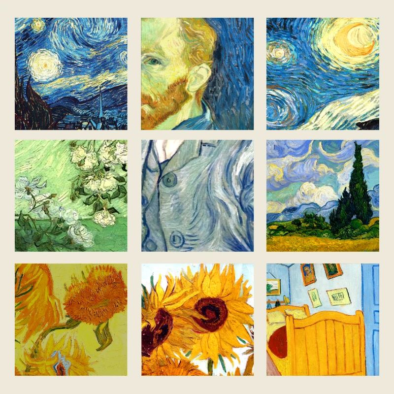Van Art Gogh Graphique