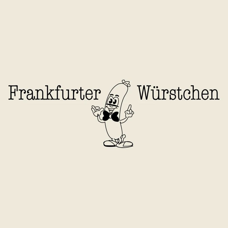 Wurst mit Gesicht - Frankfurter Würstchen