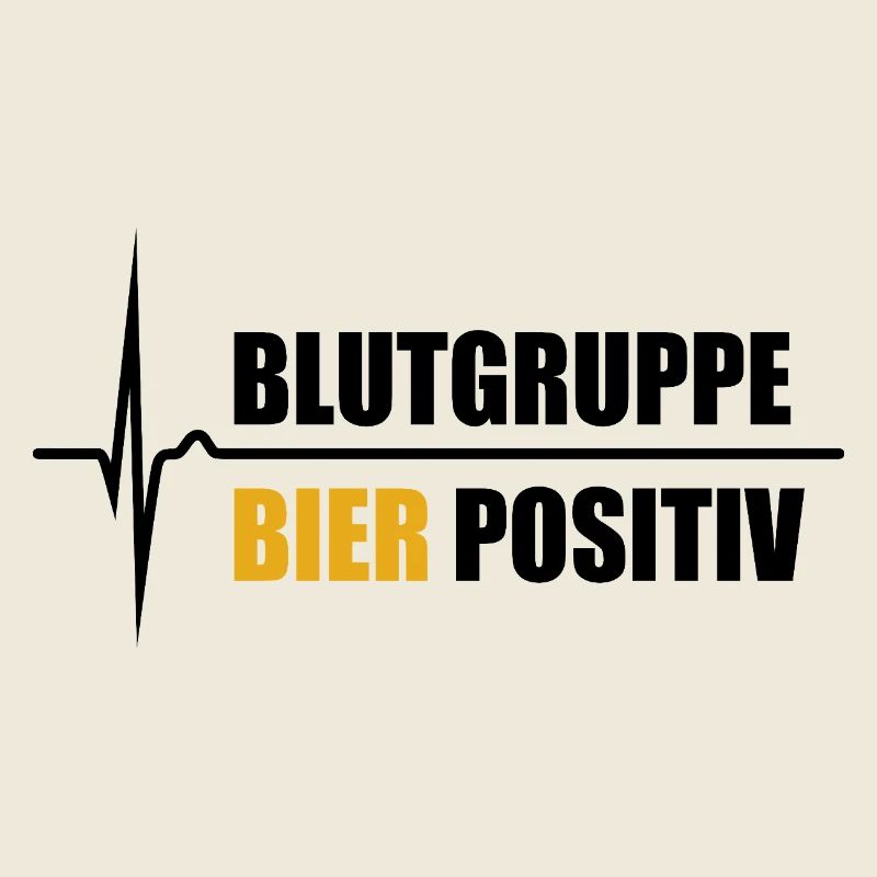 Blutgruppe Bier Positiv - da steigt dein Puls