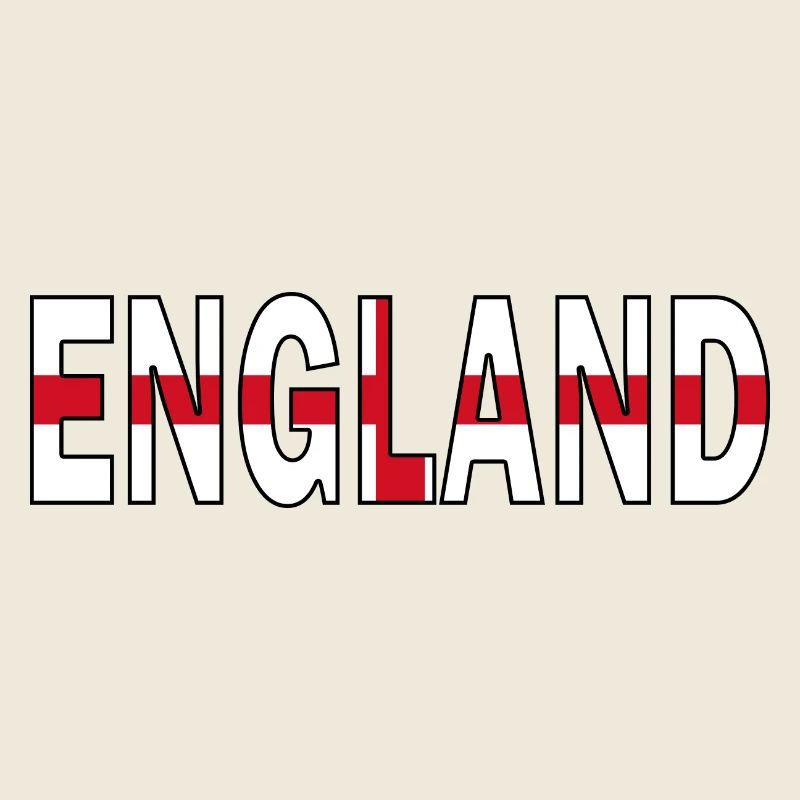 England in national colours