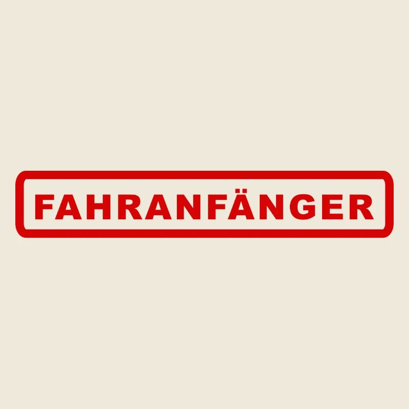 Fahranfänger - Fahrschule, Führerschein