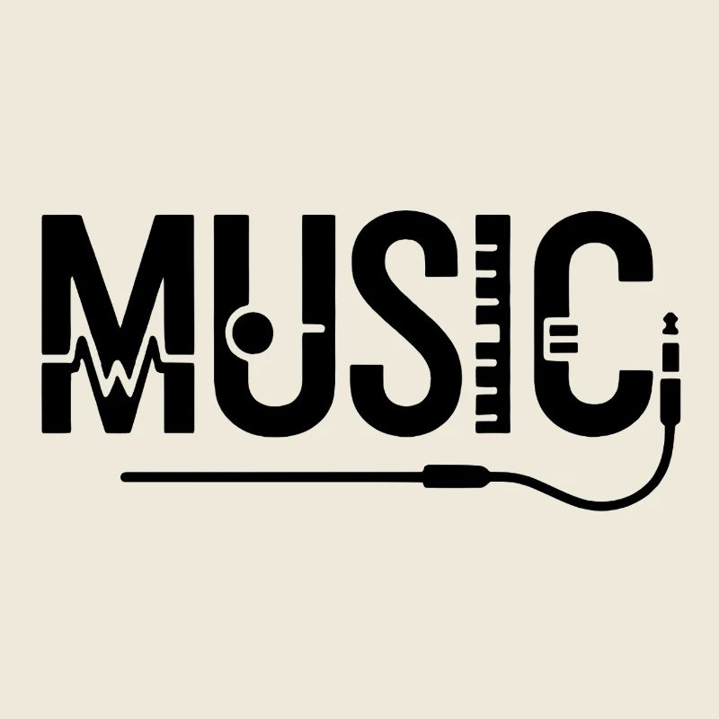 Musik Design mit AUX-Kabel