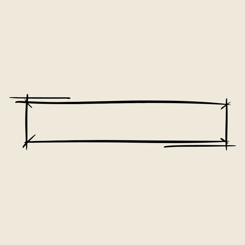 Dekorativer Rahmen. Banner / Namensschild Vorlage.