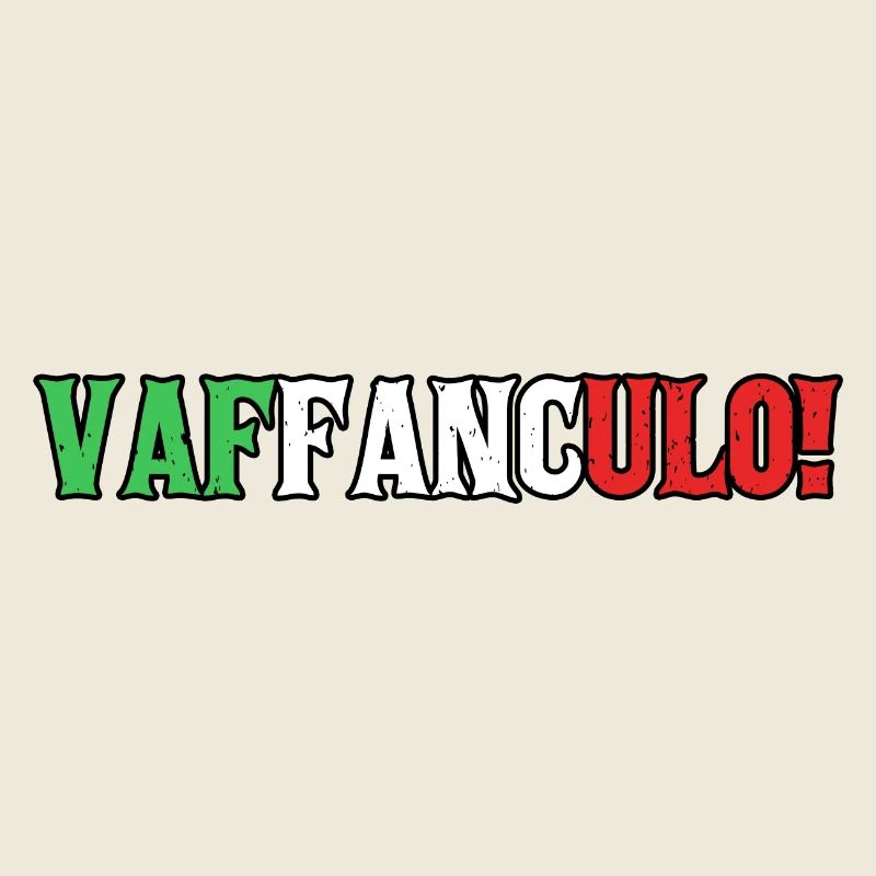 Italie Italien Vaffanculo
