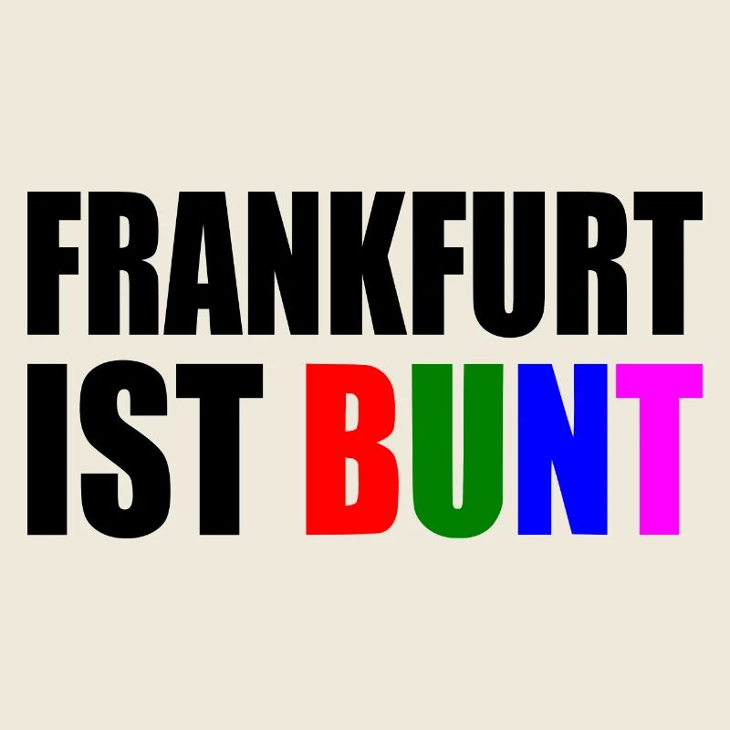 Frankfurt ist bunt