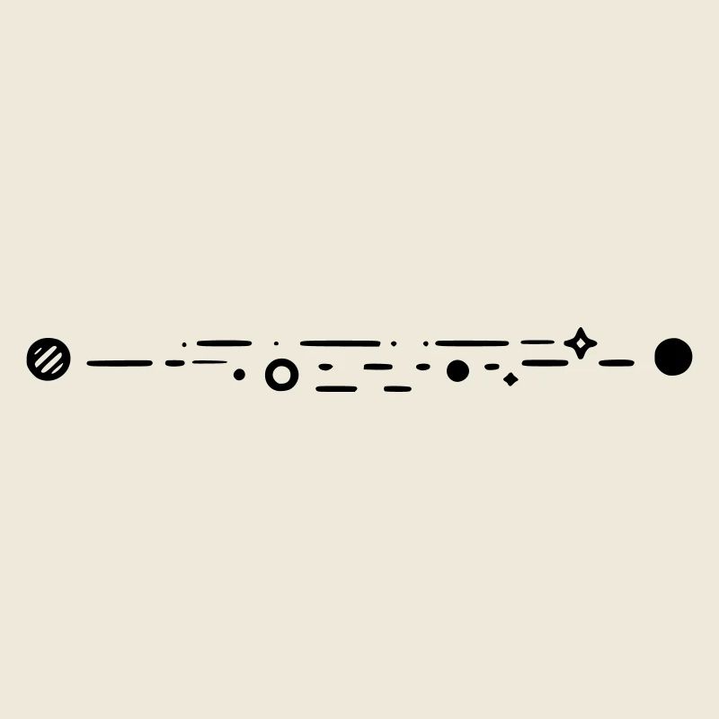 Motif de points de ligne
