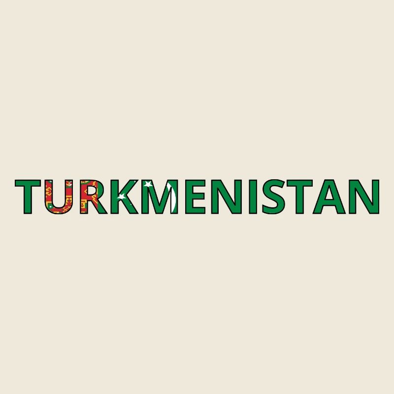 Drapeau Turkménistan