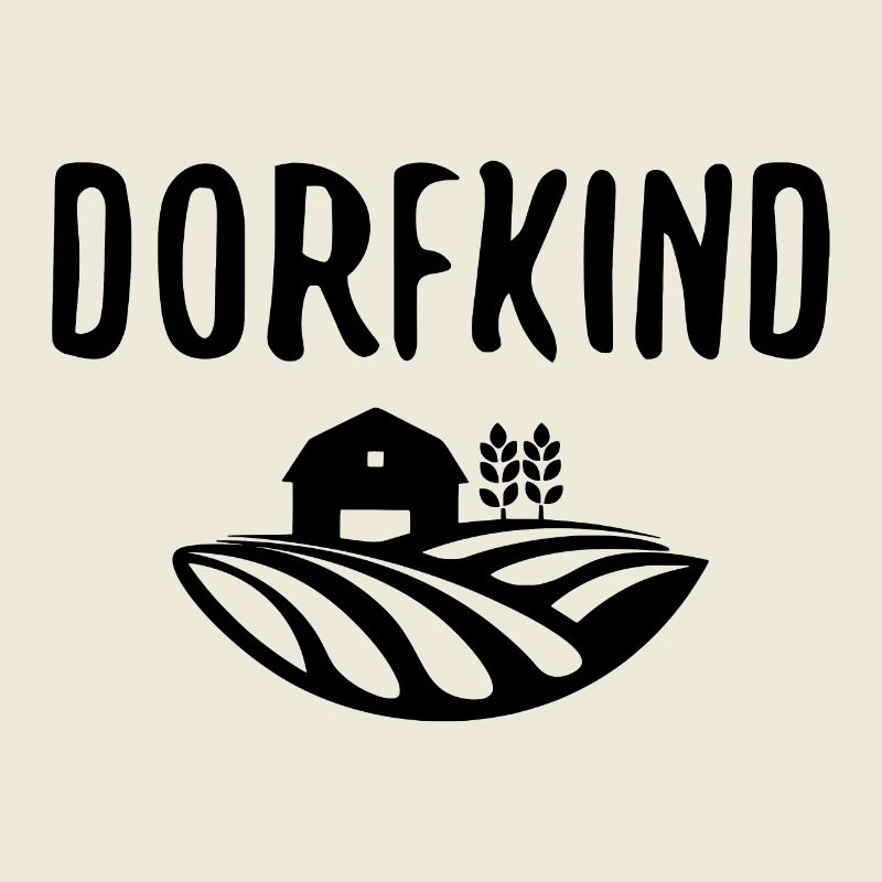 Dorfkind vom Dorf Landleben