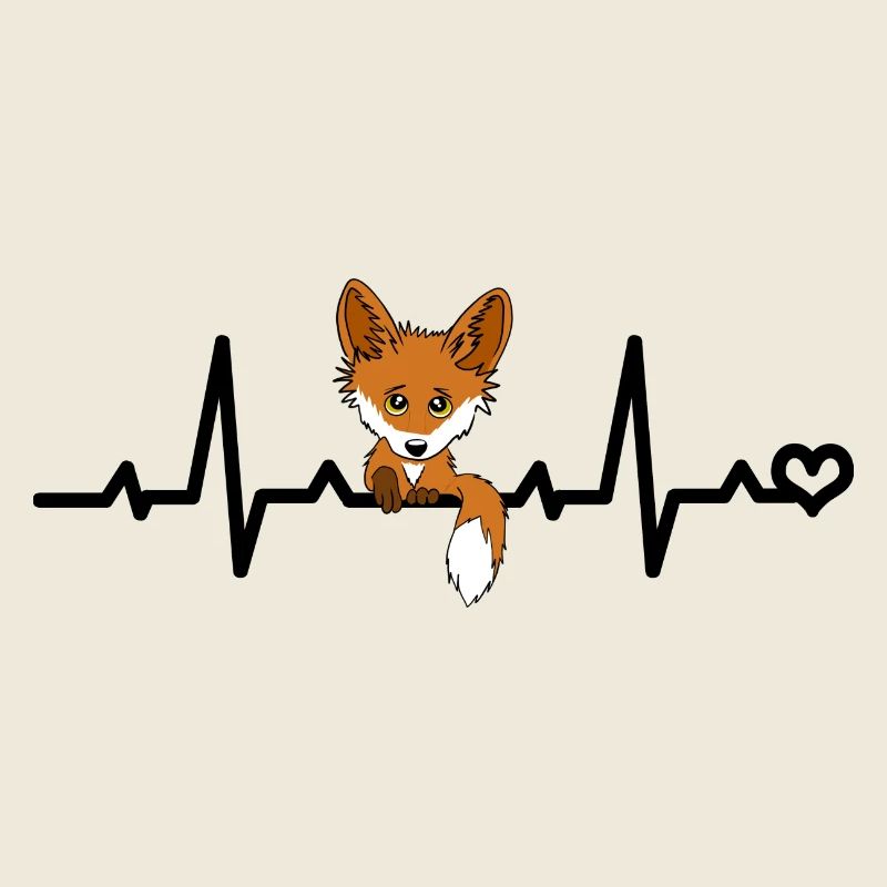 Fuchs Herzschlag Herzfrequenz Beat Tier Waldtier