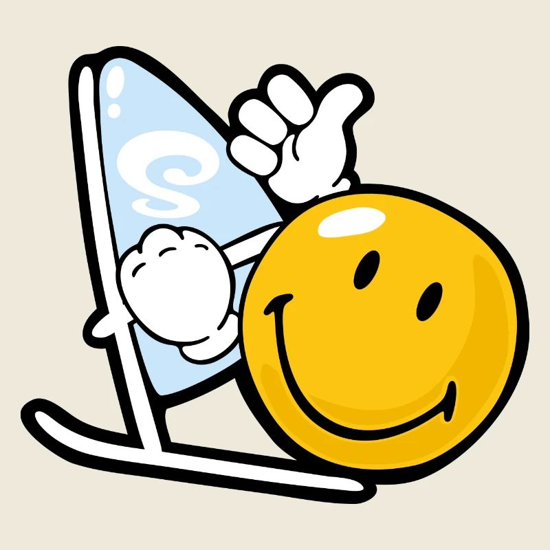 Smiley Windsurfing