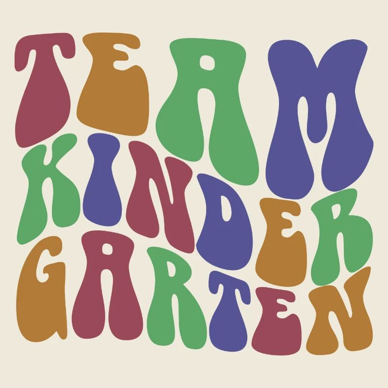 Team Kindergarten Cool Pre-K Lehrer & Schüler Geschenk