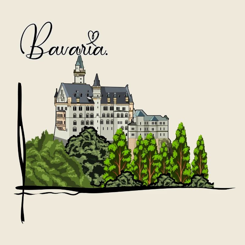Château de Neuschwanstein // Illustration