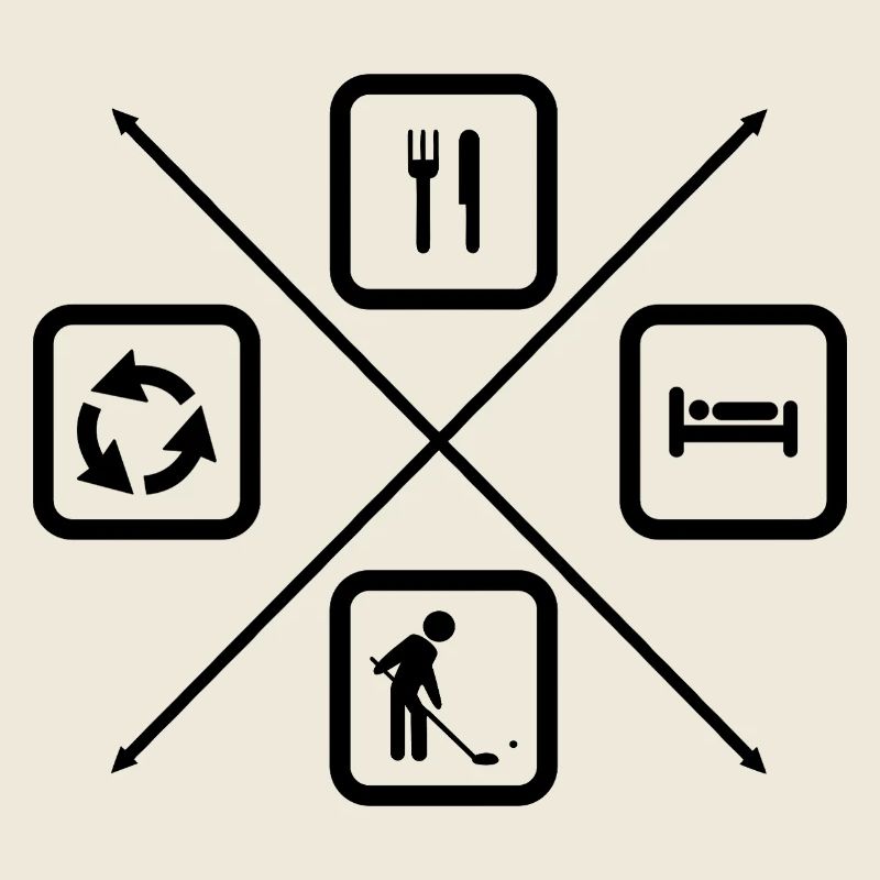The life cycle of a golfer, golf