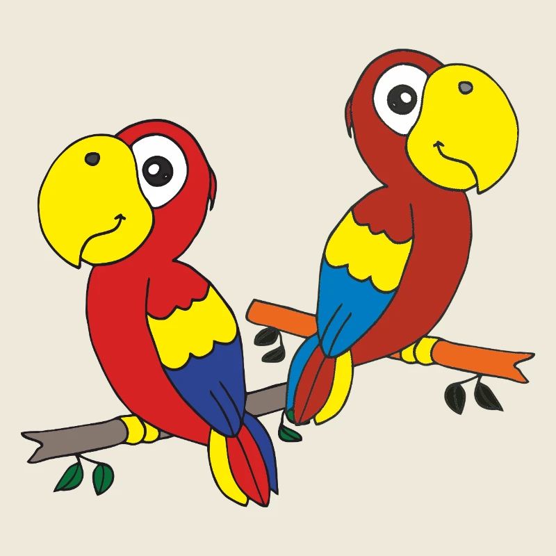 Amis perroquets