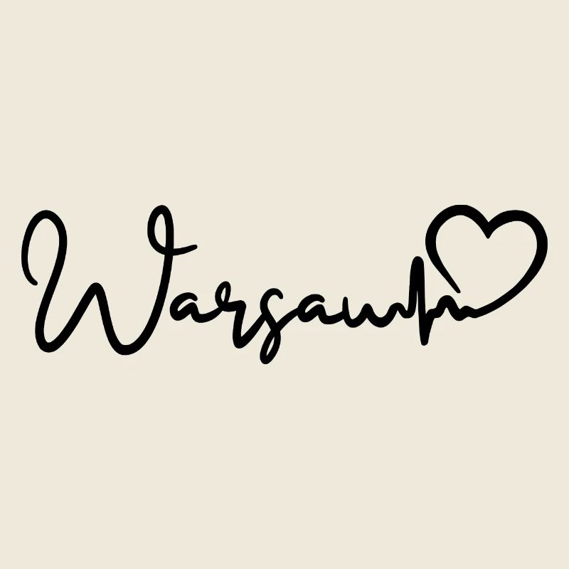 Varsovie Pologne Varsovie battement de cœur