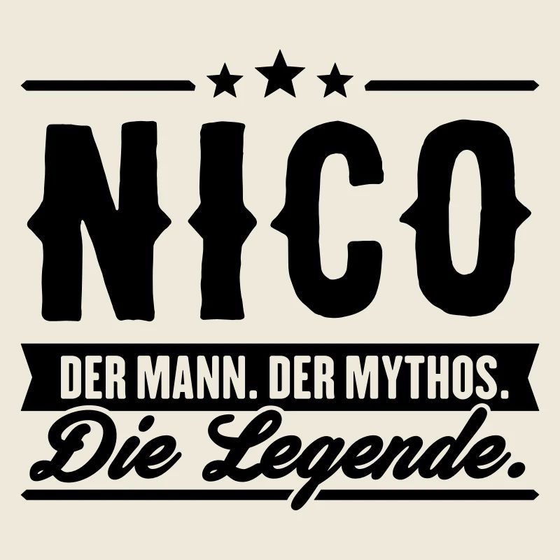 Man Myth Legend Nico
