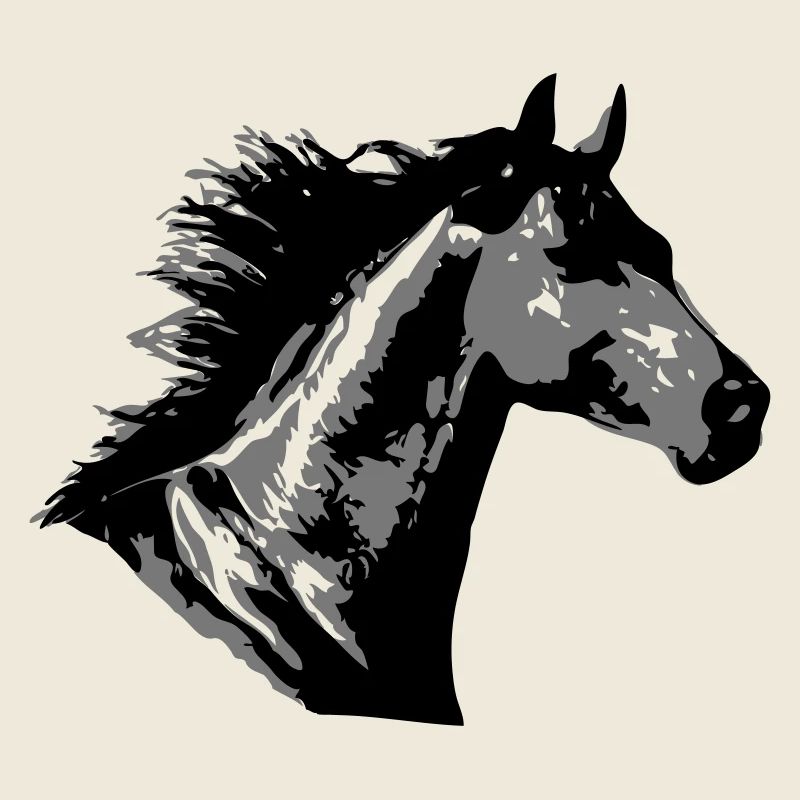 Beautiful Horse Head