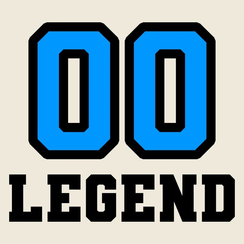 Légende bleu et noir 00
