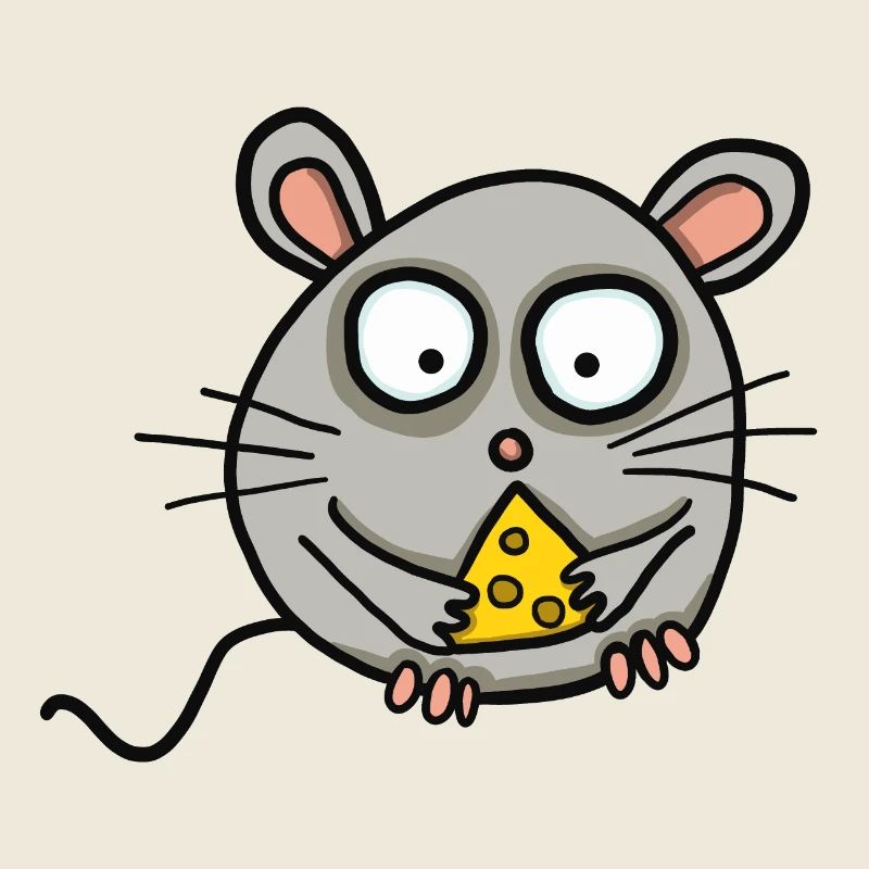 Mouse with cheese