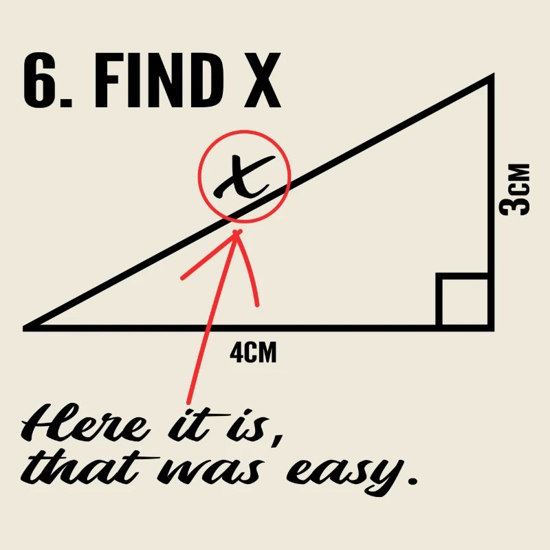 Find x