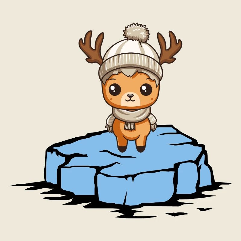 Cerf Banquise
