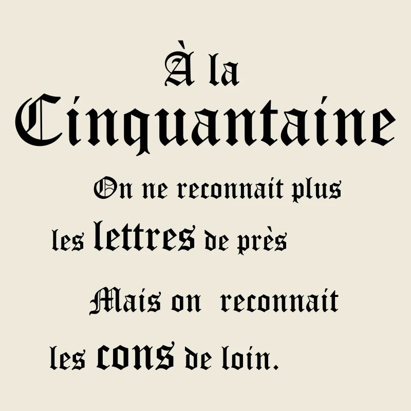 cinquantaine 50ans