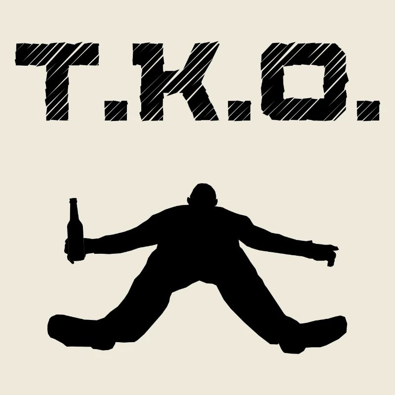 T.K.O. Drunken Man Évanoui Évanouissement Drunk Coma