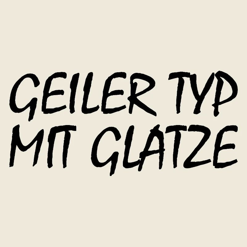 geiler typ mit glatze