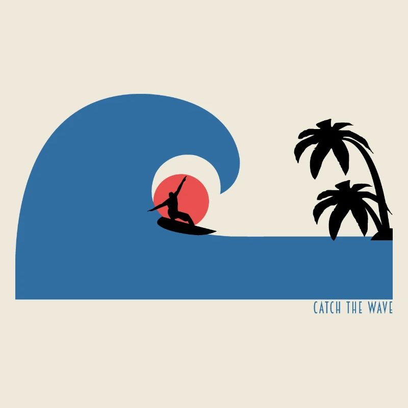 CATCH THE WAVE SURFER