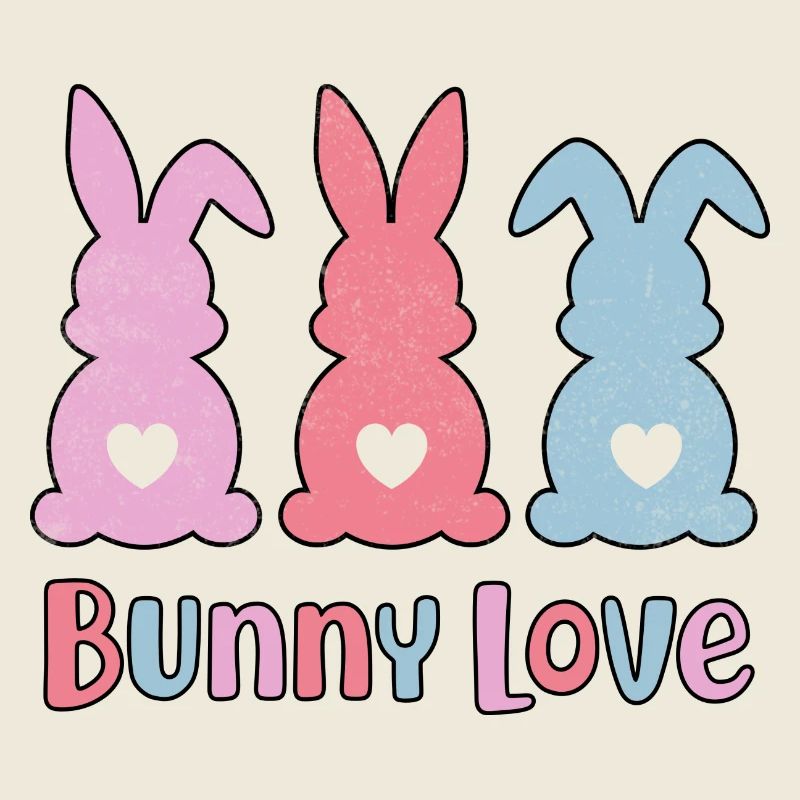 Lapin de Pâques - Bunny Love